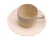 画像3: コーヒーカップセットA、桂、φ75ｘ65（No.185） (3)